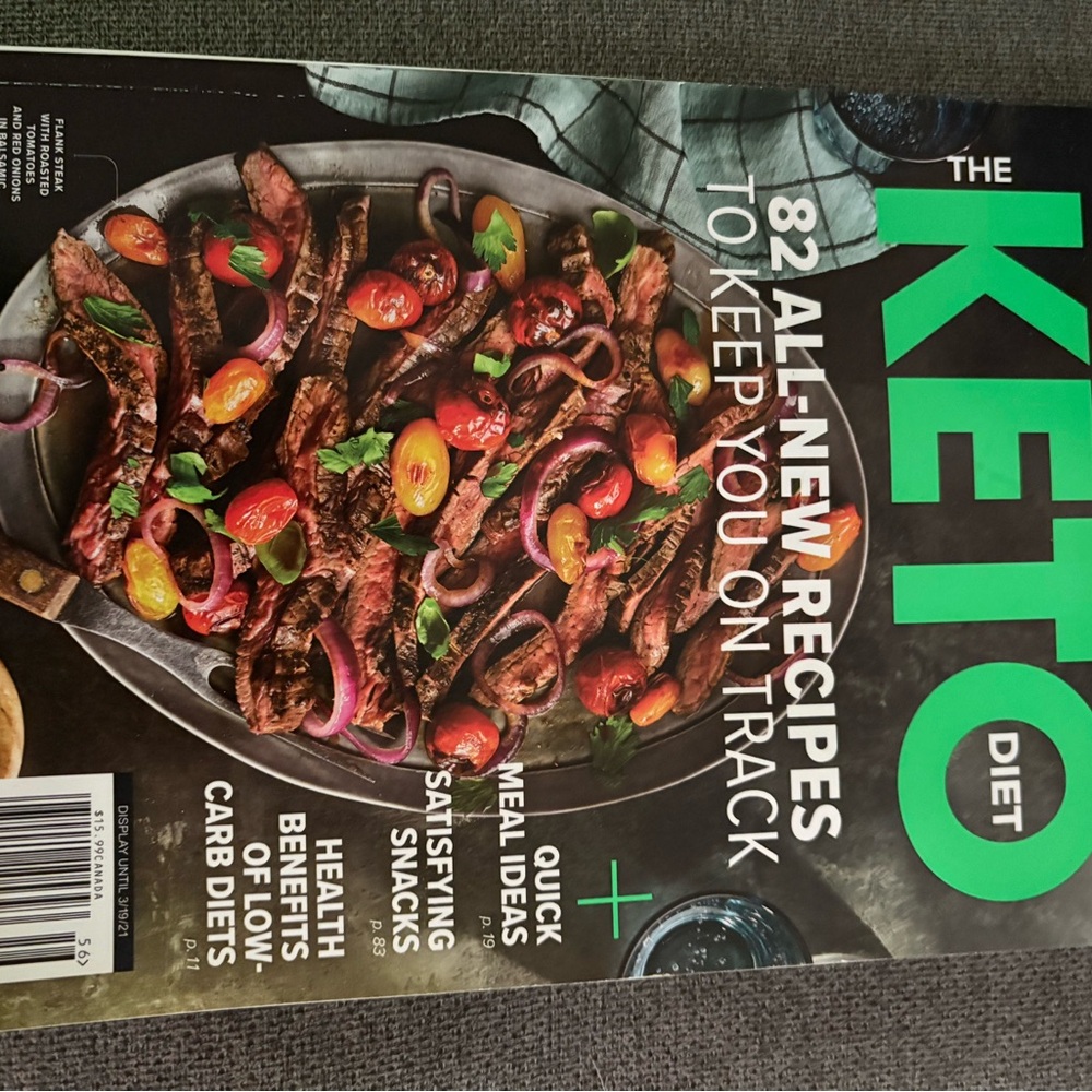 The Keto Diet Cookbook